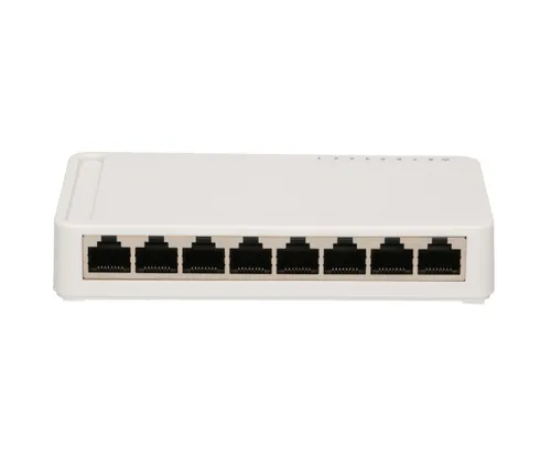 Extralink ENYO | Switch | 8x 10/100/1000Mb/s Gigabit, Desktop Ilość portów LAN8x [10/100/1000M (RJ45)]
