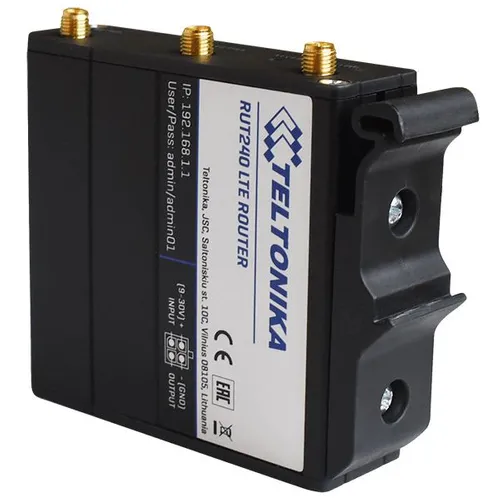 Teltonika 088-00257 | Suporte compacto para trilho DIN | Para roteadores Teltonika, PR5MEC11 Głębokość produktu14,5