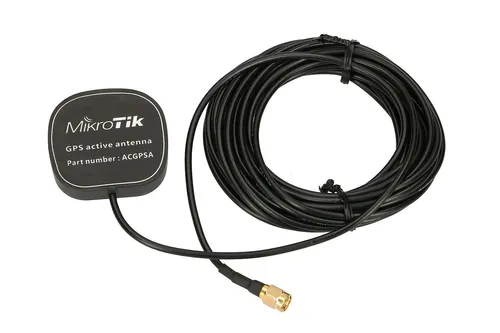 MikroTik ACGPSA | Antenna GPS | 1575,4 MHz, 1x SMA, IP67, per l'uso con il kit mini LTE Częstotliwość antenyGPS 1575,42 MHz