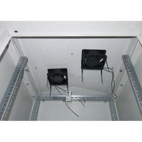 Mantar | Kit de ventilación para armario | con termostato (2 ventiladores) 0