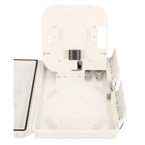 Extralink Pablo | Fiberoptik-Verteilerbox | 16-Kern, Schlitztyp Materiał obudowyKopolimer akrylonitrylo-butadieno-styrenowy (ABS)