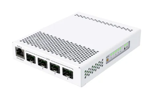 MikroTik CRS305-1G-4S+IN | Switch | 1x RJ45 1000Mb/s, 4x SFP+ Ilość portów LAN1x [10/100/1000M (RJ45)]
