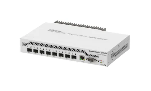MikroTik CRS309-1G-8S+PC | Schalter | 1x RJ45 1000Mb/s, 8x SFP+ Ilość portów LAN1x [10/100/1000M (RJ45)]
