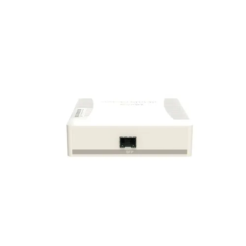 MikroTik RB260GSP | Switch | CSS106-1G-4P-1S, 5x RJ45 1000Mb/s, 1x SFP, 4x Passive PoE Ilość portów PoE4x [Passive PoE 24V (1G)]
