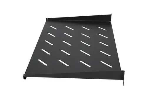 Extralink 1U 300mm Preto | Prateleira | 19 ", para armários suspensos Materiał obudowyMetal