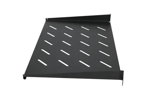 Extralink 1U 300mm Black | Shelf | 19", for wall cabinets Materiał obudowyMetal