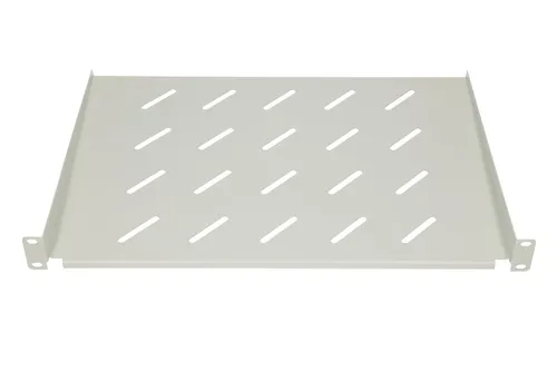 Extralink 1U 300mm Gray | Shelf | 19", for wall cabinets Kształt otworu montażowegoOkrągły