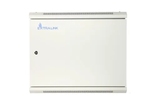 Extralink 9U 600x450 ASP Gray | Rackmount cabinet | wall mounted, metal door Czujnik temperaturyNie