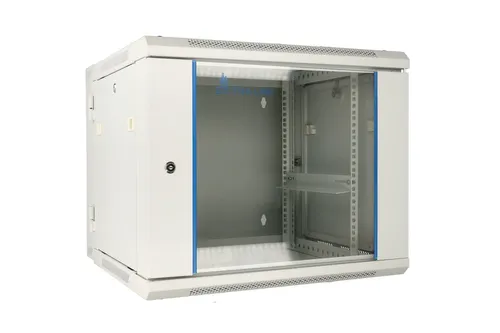 Extralink 12U 600x600 AZH Gray | Rackmount cabinet | wall mounted, swing type Wysokość szafy12U