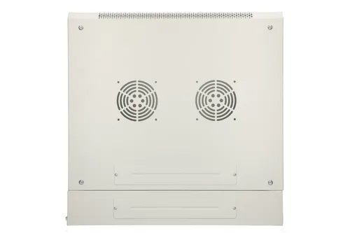Extralink 12U 600x600 AZH Cinza | Armário de rack | montado na parede, duas seçoes Liczba wentylatorów2