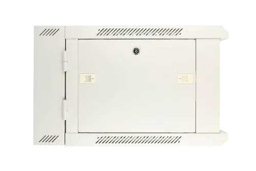 Extralink 6U 600x600 AZH Šedá | Racková skříň | montovaná na zdi, dvoudílná  Konstrukcja drzwi tylnychStal