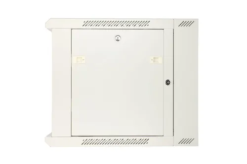 Extralink 9U 600x600 AZH Gray | Rackmount cabinet | wall mounted, swing type Konstrukcja panelu bocznegoMetal