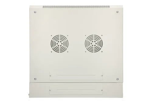 Extralink 9U 600x600 AZH Gray | Rackmount cabinet | wall mounted, swing type MateriałySzkło, Metal
