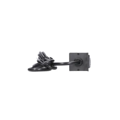 Extralink EXPDU7EU SW | Steckdosenleiste | 19" 1HE, 7 EU-Steckdosen, mit Schalter, 2m 7