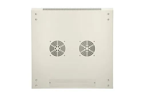 Extralink 9U 600x600 ASP Gray | Rackmount cabinet | wall mounted, metal door Konstrukcja drzwi tylnychMetal