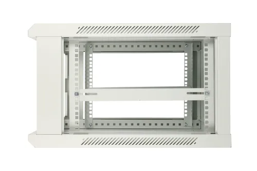 Extralink 6U 600x600 ASP Gray | Rackmount cabinet | wall mounted, metal door Konstrukcja drzwi przednichStal