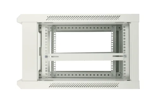 Extralink 6U 600x450 ASP Šedá | Racková skříň | montovaná na zdi, plné plechové dveře Głębokość produktu470