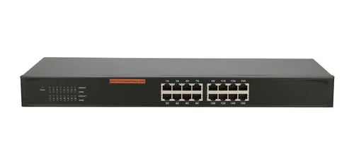 Extralink EVAN | Switch | 16x 10/100 / 1000Mb / s Gigabit, montagem em rack Ilość portów LAN16x [10/100/1000M (RJ45)]
