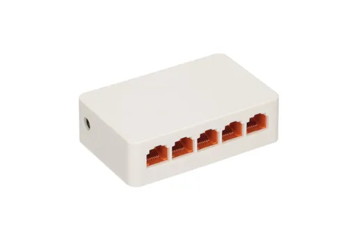 Extralink URANOS | Switch | 5x 10/100Mb/s Fast Ethernet, Desktop Obsługa 10GNie