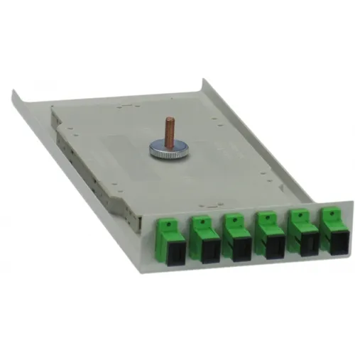 Mantar PSN 1 SC 6x Simplex | Patch Panel de Fibra Óptica | profundidad 32 mm 3