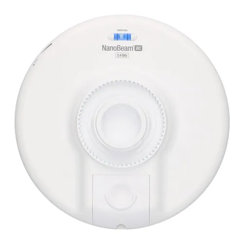 Ubiquiti NBE-2AC-13 | CPE | NanoBeam, 2GHz, 1x RJ45 1000Mb/s, 13dBi Ilość portów LAN1x [10/100/1000M (RJ45)]
