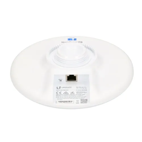 Ubiquiti NBE-2AC-13 | CPE | NanoBeam, 2GHz, 1x RJ45 1000Mb/s, 13dBi Standard sieci LANGigabit Ethernet 10/100/1000 Mb/s