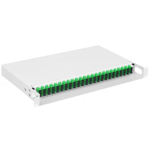 Mantar PS 19 "1U SC 24 Duplex Slide NG | Caixa de distribuiçao de fibra óptica | extensível sem guias, 290 mm de profundidade 2
