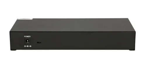 Extralink VICTOR-24V | Switch PoE | 8x Gigabit Passive PoE (24V) , 2x SFP, 1x Port konzolový, 120W, Řízený Ilość portów LAN2x [1G (SFP)]
