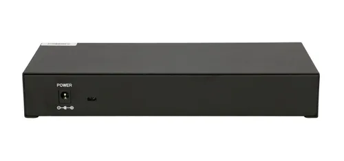 Extralink VICTOR-24V | Switch PoE | PoE passivo de 8x Gigabit (24V), 2x SFP, 1x porta de console, 120W, gerenciado Ilość portów LAN2x [1G (SFP)]
