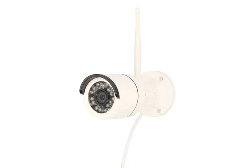 Extralink Extra-Vision V1004 | Drahtloses Überwachungskit | 4CH WiFi NVR + 4x WiFi Full HD Kamera IP66 Liczba soczewek3