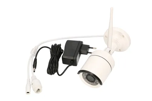 Extralink Extra-Vision V1004 | Drahtloses Überwachungskit | 4CH WiFi NVR + 4x WiFi Full HD Kamera IP66 Maks. rozdzielczość1920 x 1080