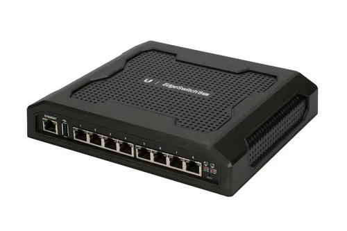 Ubiquiti ES-8XP | Schalter | EdgeSwitch, 8x RJ45 1000Mb/s PoE, 150W CertyfikatyCE, FCC, IC