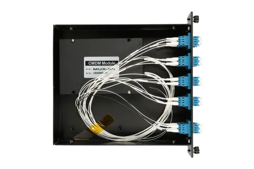 MikroTik CWDM-MUX8A | Splitter światłowodowy | MUX - DEMUX, 8 portów Liczba złączy8
