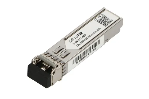 MikroTik S-C47DLC40D | SFP-Modul | CWDM, 1,25Gb/s, 1470nm, 2x LC, 40km, DDM, Einzelmodus Dystans transmisjiPowyżej 20km