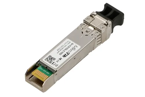 MikroTik S+C51DLC10D | SFP+ Modul | CWDM, 10Gb/s, 1510nm, 2x LC, 10km, DDM, Einzelmodus Moduł SFP - prędkość portu10 Gbps