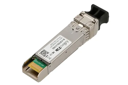 MikroTik S+C61DLC10D | SFP+ Module | CWDM, 10Gb/s, 1610nm, 2x LC, 10km, DDM, Single mode Moduł SFP - prędkość portu10 Gbps