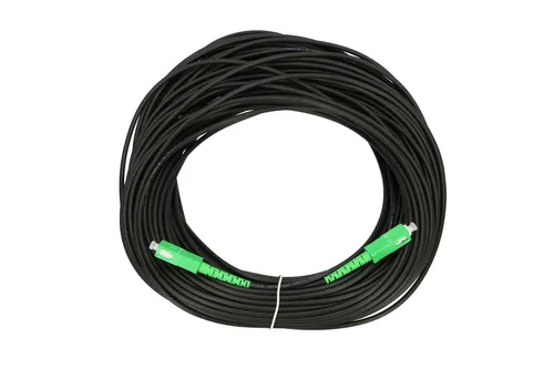 Extralink SC/APC-SC/APC | Patchcord | Rotondo, a goccia, modalita singola, Simplex, G.657A2, 60m Kategoria kablaSingle-Mode