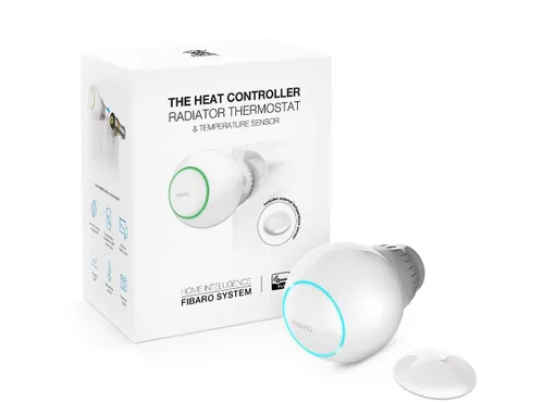 Fibaro The Heat Controller Pack | Temperature controller | range 0-40st C, precision 0,5st C 0