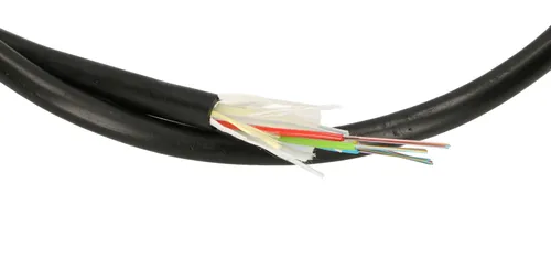 Extralink 48F | Cable de fibra óptica | 1kN FRP, 48J G652D, 8,4mm, conducto, 2km