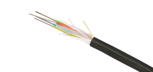 Optický kabel pro kanalizační systém 48F | jednomodový, 4T12F, G652D, 1kN, 8,4mm | Extralink Liczba włókien kabla światłowodowego48F