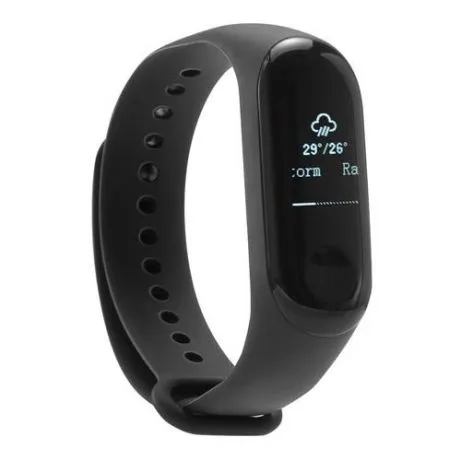 Xiaomi Mi Band 3 | Banda esportiva inteligente | Pedômetro, mediçao de freqüencia cardíaca, 5ATM Aktywnych minutTak