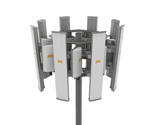 Mimosa N5-45X4 | Sektör anten | 22dBi, 45st, 4,9-6,4 GHz,Hüzmeleme, 4x N-female Częstotliwość anteny6 GHz