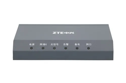 ZTE F601M | ONT | 1x GPON, 1x RJ45 1000Mb/s, 1x RJ11 Ilość portów LAN1x [10/100/1000M (RJ45)]
