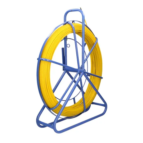 Extralink Pilot 4.5mm 50m | Cable pulling rod | glass fibre FRP, d. 4.5mm, l. 50m, yellow Kolor produktuNiebieski, Żółty