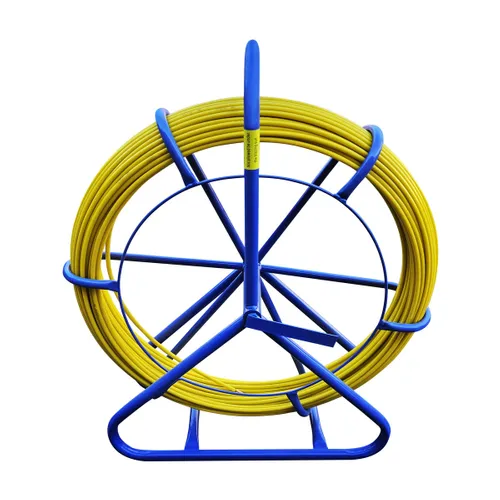 Extralink Dálkové ovládání 8mm 100m | Dálkové ovládání pro tažení kabelu| skleněné vlákno FRP, průměr 8mm, délka 100m, žluté Długość pręta100