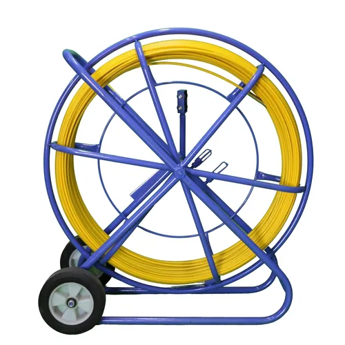 Extralink Dálkové ovládání 8mm 150m | Dálkové ovládání pro tažení kabelu| skleněné vlákno FRP, průměr 8mm, délka 150m, žluté Długość pręta150