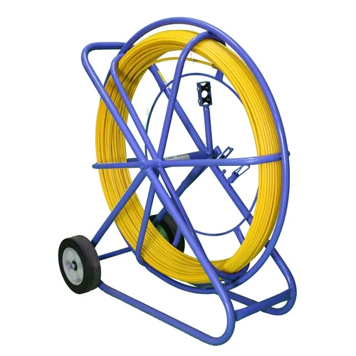 Extralink Dálkové ovládání  11mm 100m | Dálkové ovládání pro tažení kabelu| skleněné vlákno FRP, průměr 11mm, délka  100m, žluté
