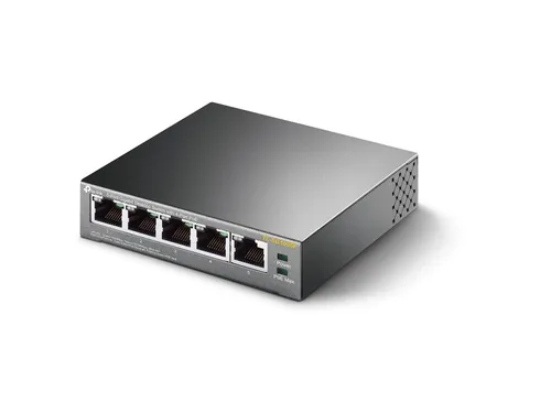 TP-Link TL-SG1005P | Switch | 5x RJ45 1000Mb/s, 4x PoE, Desktop Ilość portów PoE4x [802.3af/at (1G)]
