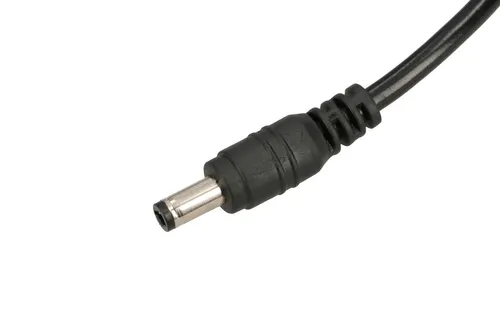 Extralink | Cable de alimentación | DC JACK 5.5/2.1mm 1m Kolor produktuCzarny