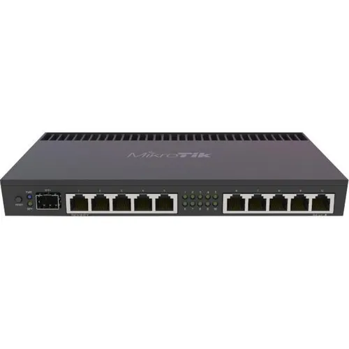 MikroTik RB4011IGS+RM | Router | 10x RJ45 1000Mb/s, 1x SFP+ Ilość portów LAN10x [10/100/1000M (RJ45)]
